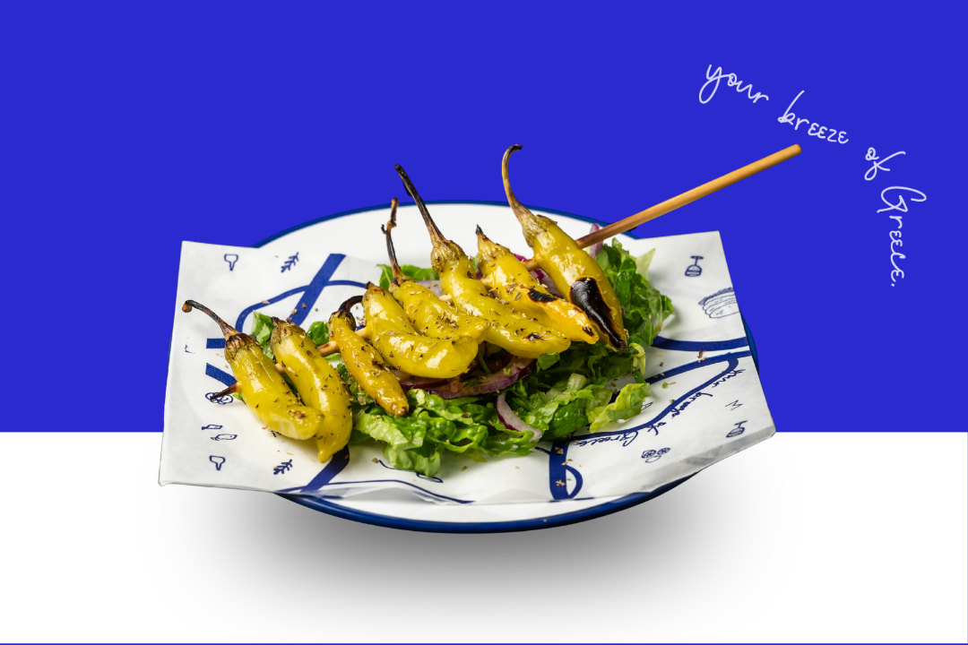 Gegrillte Peperoni